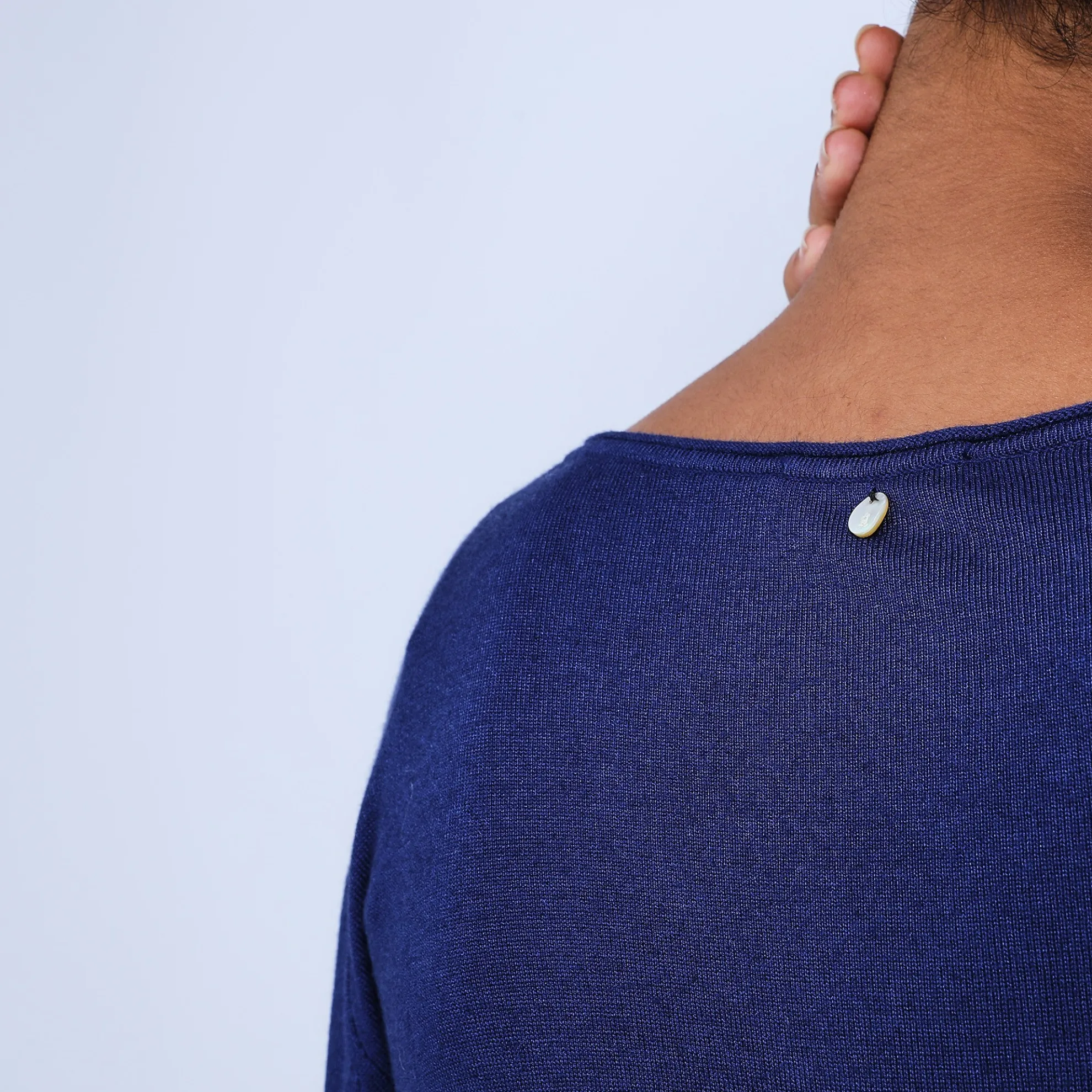 Maison Montagut Pull Col V Oversize En Bambou Cachemire - Ornella>Femme Pulls