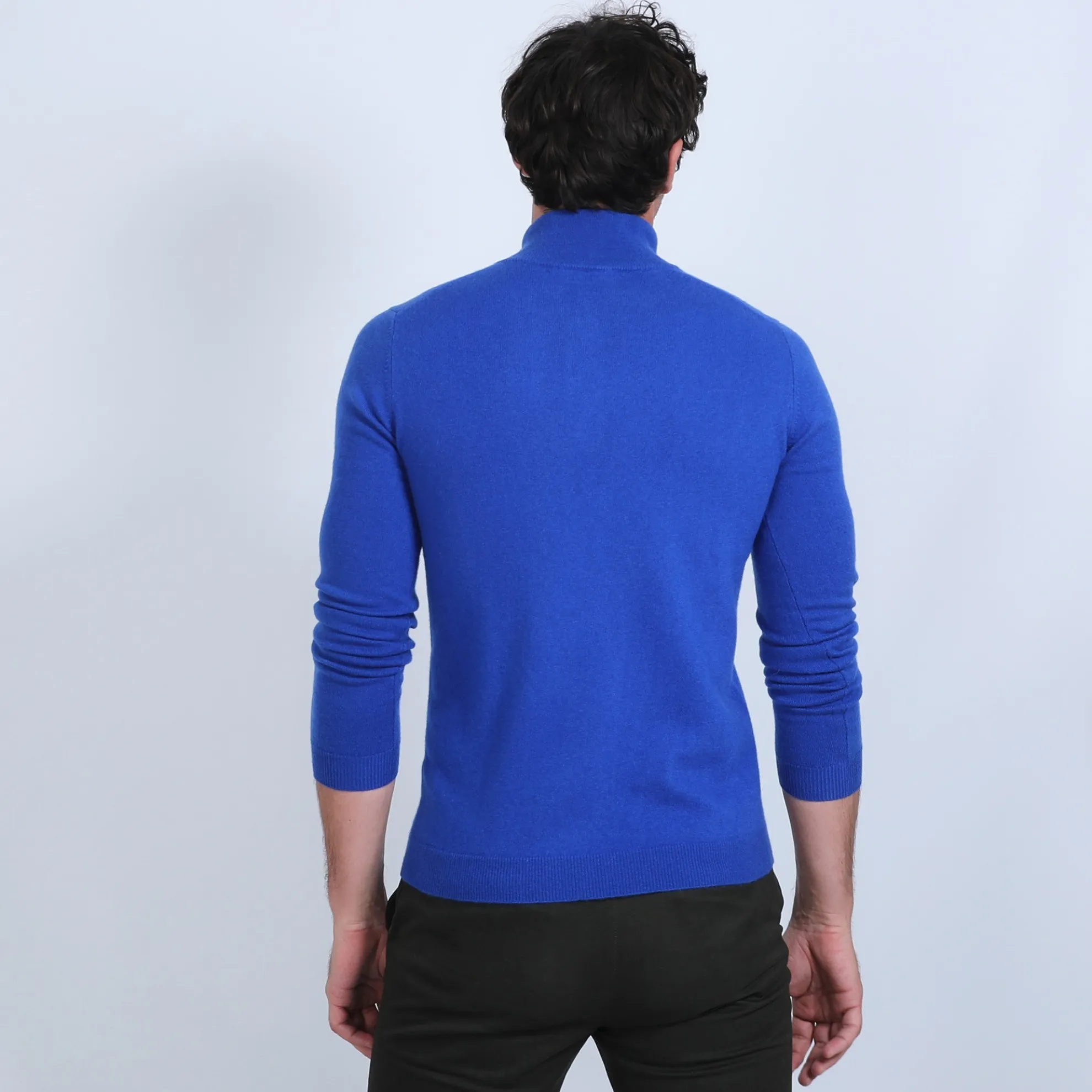 Maison Montagut Pull Col Zippe En Cachemire 2 Fils - Blaise>Homme Pulls