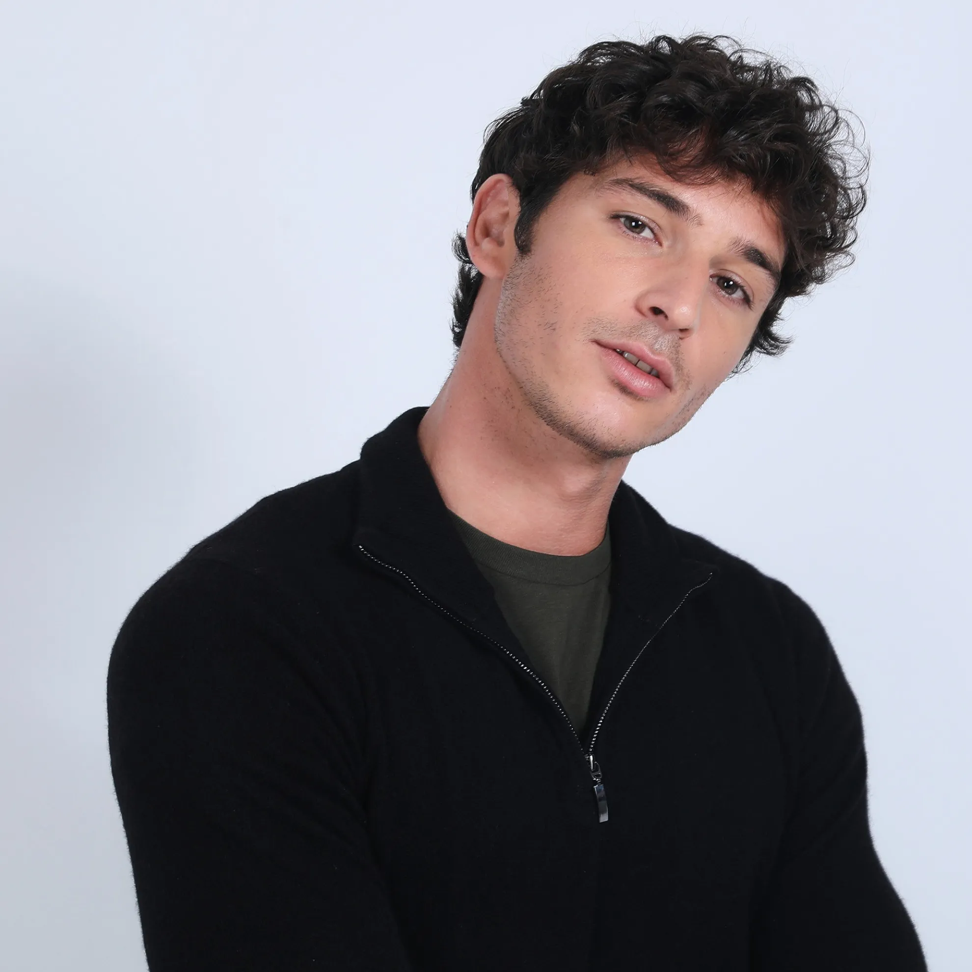 Maison Montagut Pull Col Zippe En Cachemire 2 Fils - Blaise>Homme Pulls