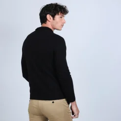 Maison Montagut Pull Col Zippe En Cachemire 2 Fils - Blaise><noscript><img width=