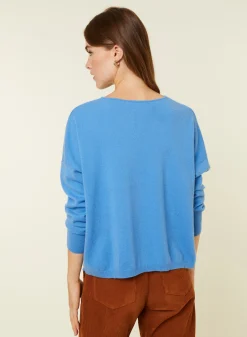 Maison Montagut Pull Court En Cachemire Avec Poche - Balba><noscript><img width=