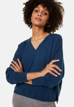 Maison Montagut Pull Court En Cachemire Avec Poche - Balba><noscript><img width=