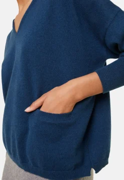 Maison Montagut Pull Court En Cachemire Avec Poche - Balba><noscript><img width=