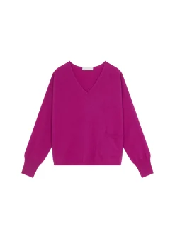 Maison Montagut Pull Court En Cachemire Avec Poche - Balba><noscript><img width=