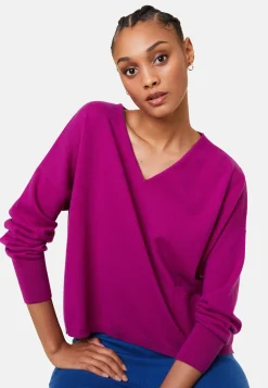 Maison Montagut Pull Court En Cachemire Avec Poche - Balba><noscript><img width=