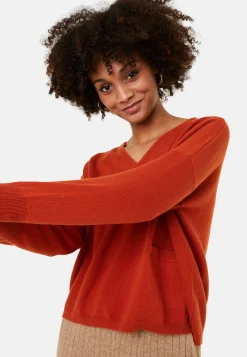 Maison Montagut Pull Court En Cachemire Avec Poche - Balba><noscript><img width=