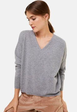 Maison Montagut Pull Court En Cachemire Avec Poche - Balba><noscript><img width=