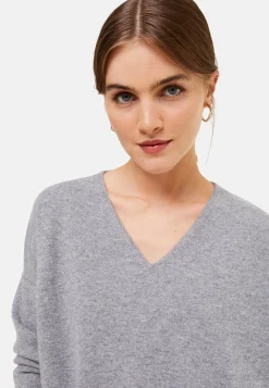 Maison Montagut Pull Court En Cachemire Avec Poche - Balba><noscript><img width=