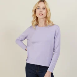 Maison Montagut Pull Court En Laine Merinos - Les Halles><noscript><img width=