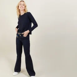 Maison Montagut Pull Court En Laine Merinos - Les Halles><noscript><img width=