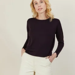 Maison Montagut Pull Court En Laine Merinos - Les Halles><noscript><img width=