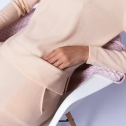 Maison Montagut Pull Court Fentes Cotes En Cachemire - Harmonie><noscript><img width=