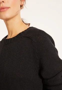 Maison Montagut Pull Emmanchures Marteau En Coton Et Lin - Mick><noscript><img width=