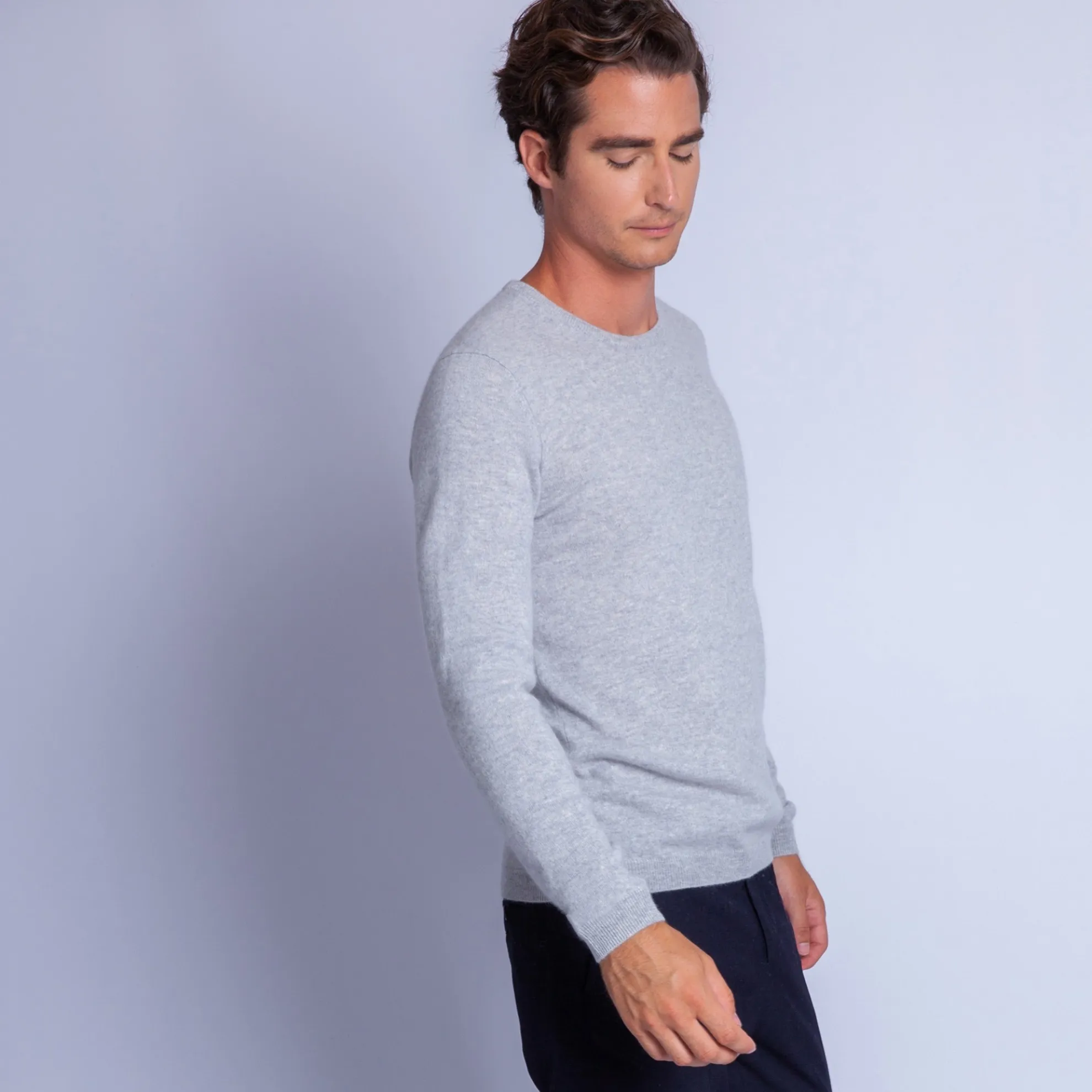 Maison Montagut Pull En Cachemire A Col Rond - Faustin>Homme Pulls