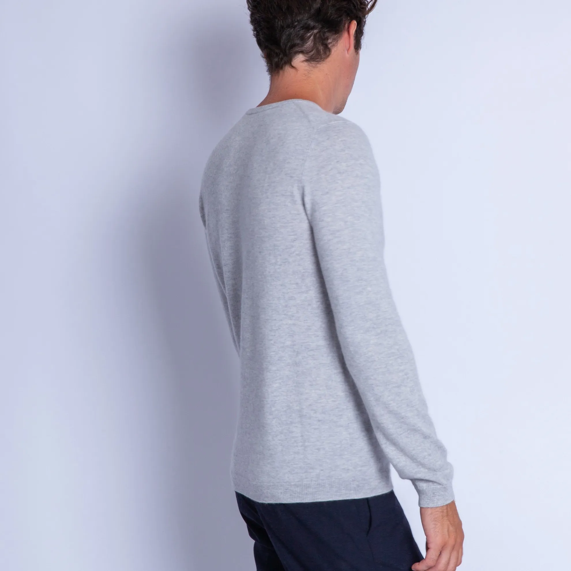 Maison Montagut Pull En Cachemire A Col Rond - Faustin>Homme Pulls