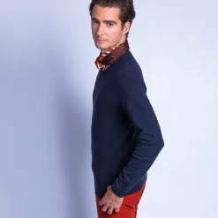 Maison Montagut Pull En Cachemire A Col Rond - Faustin><noscript><img width=