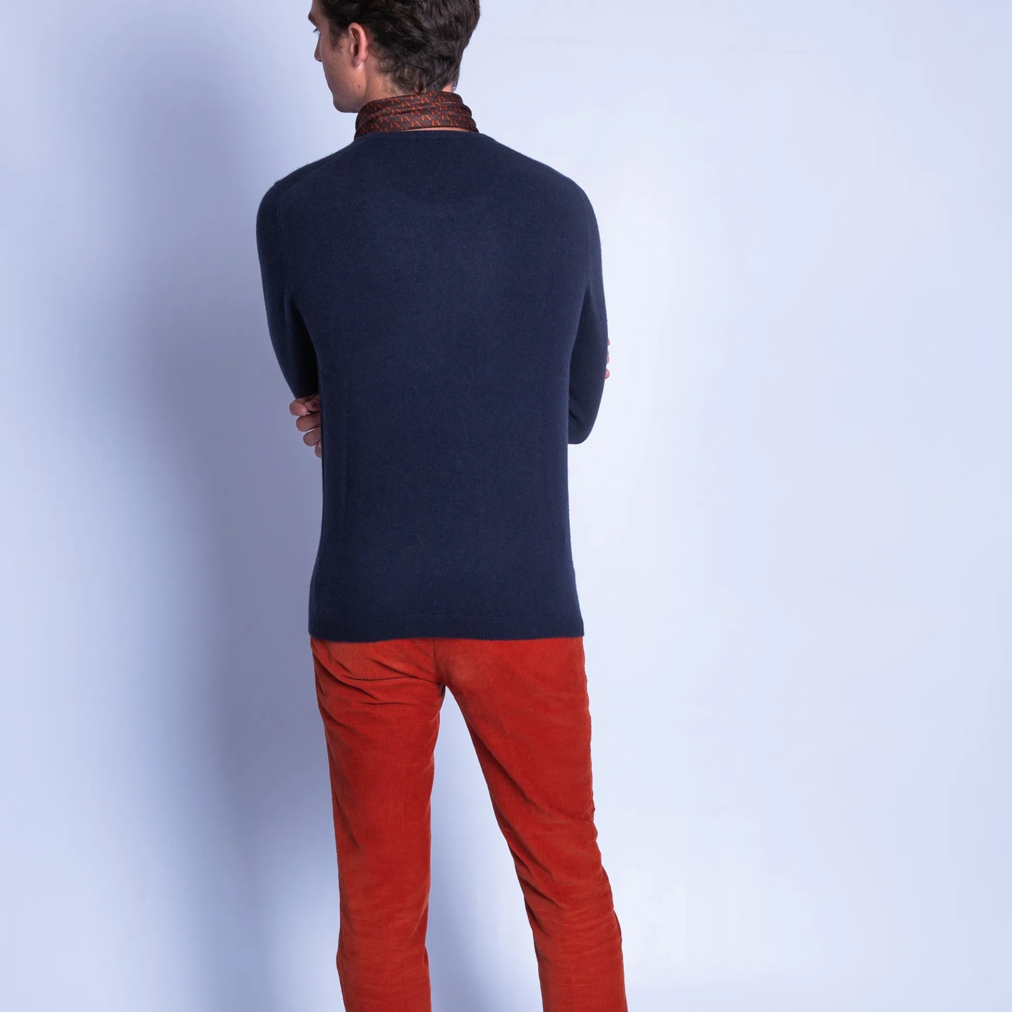 Maison Montagut Pull En Cachemire A Col Rond - Faustin>Homme Pulls