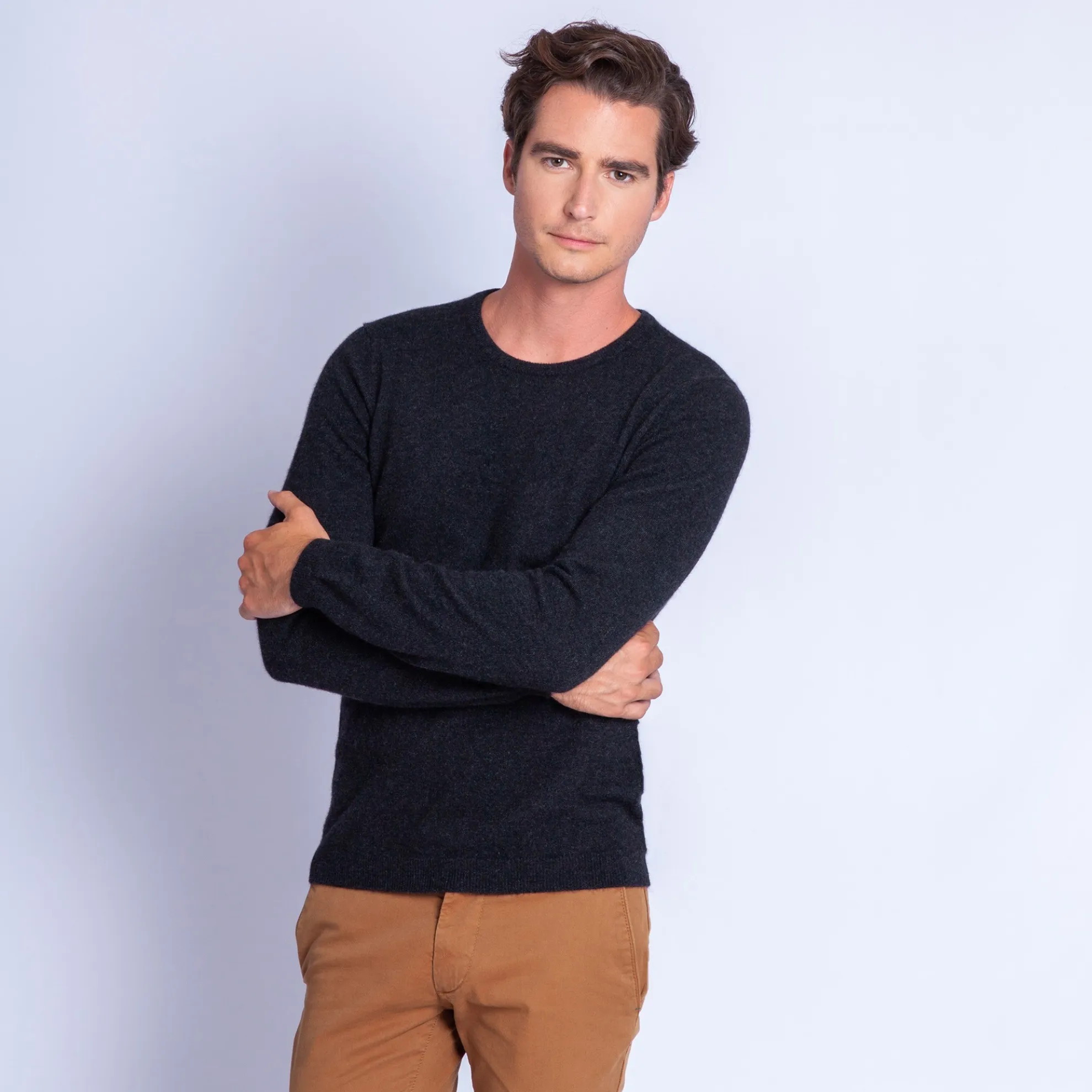 Maison Montagut Pull En Cachemire A Col Rond - Faustin>Homme Pulls