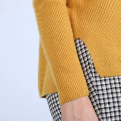 Maison Montagut Pull En Cachemire A Col Rond Boutons Dos - Becky><noscript><img width=