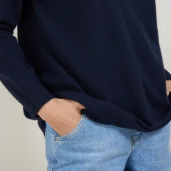 Maison Montagut Pull En Cachemire Boutonne Au Dos - Bahia><noscript><img width=