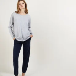 Maison Montagut Pull En Cachemire Boutonne Au Dos - Bahia><noscript><img width=