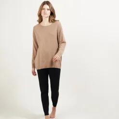 Maison Montagut Pull En Cachemire Boutonne Au Dos - Bahia><noscript><img width=