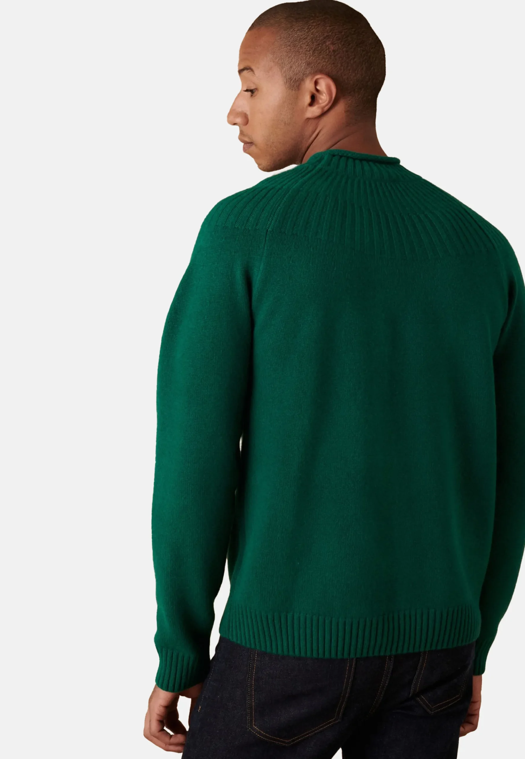 Maison Montagut Pull En Cachemire Col Avec Jeu De Mailles - Arman>Homme Pulls