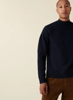 Maison Montagut Pull En Cachemire Col Avec Jeu De Mailles - Arman><noscript><img width=