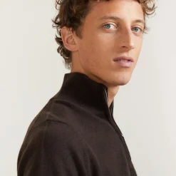 Maison Montagut Pull En Cachemire Col Zippe - Blaise><noscript><img width=