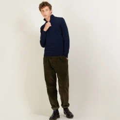 Maison Montagut Pull En Cachemire Col Zippe - Blaise><noscript><img width=