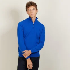 Maison Montagut Pull En Cachemire Col Zippe - Blaise><noscript><img width=