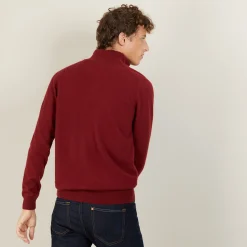 Maison Montagut Pull En Cachemire Col Zippe - Blaise><noscript><img width=