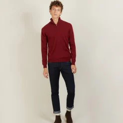 Maison Montagut Pull En Cachemire Col Zippe - Blaise><noscript><img width=