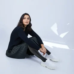 Maison Montagut Pull En Laine Et Soie Poche Avant - Bajira><noscript><img width=