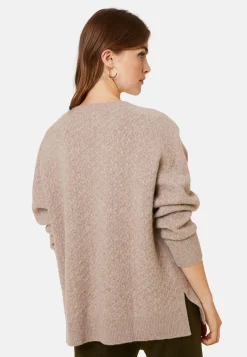 Maison Montagut Pull Fentes Jeux De Points Cachemire - Giulia><noscript><img width=