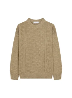 Maison Montagut Pull Maille Gaufree En Laine Et Cachemire - Fall><noscript><img width=