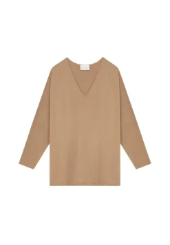 Maison Montagut Pull Manches Chauve-Souris En Laine Merinos - Boxe><noscript><img width=