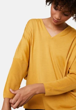 Maison Montagut Pull Manches Chauve-Souris En Laine Merinos - Boxe><noscript><img width=