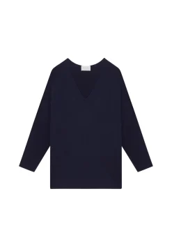 Maison Montagut Pull Manches Chauve-Souris En Laine Merinos - Boxe><noscript><img width=