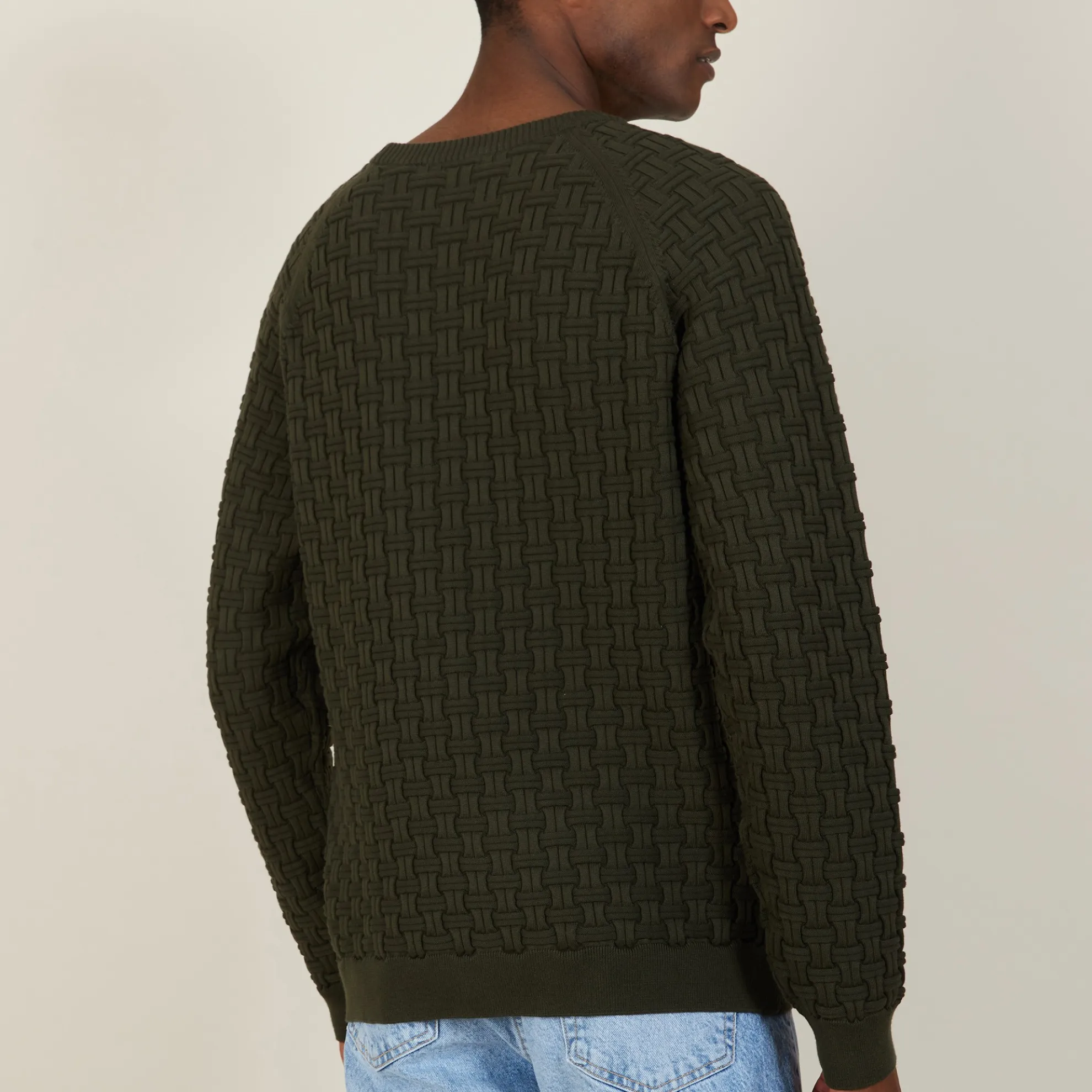 Maison Montagut Pull Manches Raglan En Coton Bio - Pepino>Homme Pulls