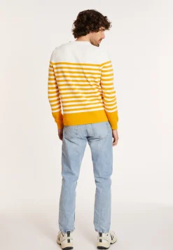 Maison Montagut Pull Mariniere En Coton - Dory><noscript><img width=