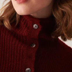 Maison Montagut Pull Oversize Boutonne En Mohair - Clea><noscript><img width=