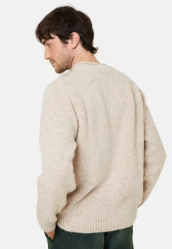 Maison Montagut Pull Ras De Cou Chine En Laine Melangee - Ferdinand><noscript><img width=