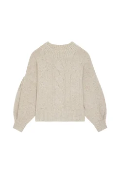 Maison Montagut Pull Ras De Cou Chine En Laine Melangee - Laetitia><noscript><img width=