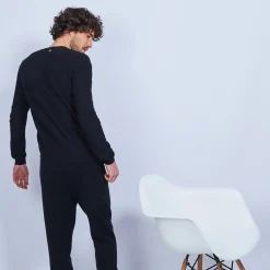 Maison Montagut Pull Ras Du Cou En Coton Cachemire - Hizoka><noscript><img width=