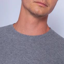 Maison Montagut Pull Ras Du Cou En Coton Cachemire - Hizoka><noscript><img width=