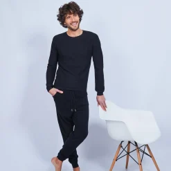 Maison Montagut Pull Ras Du Cou En Coton Cachemire - Hizoka><noscript><img width=