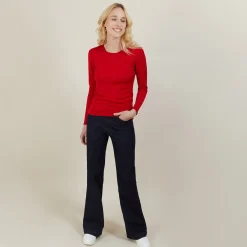 Maison Montagut Pull Ras Du Cou En Laine Bourse><noscript><img width=