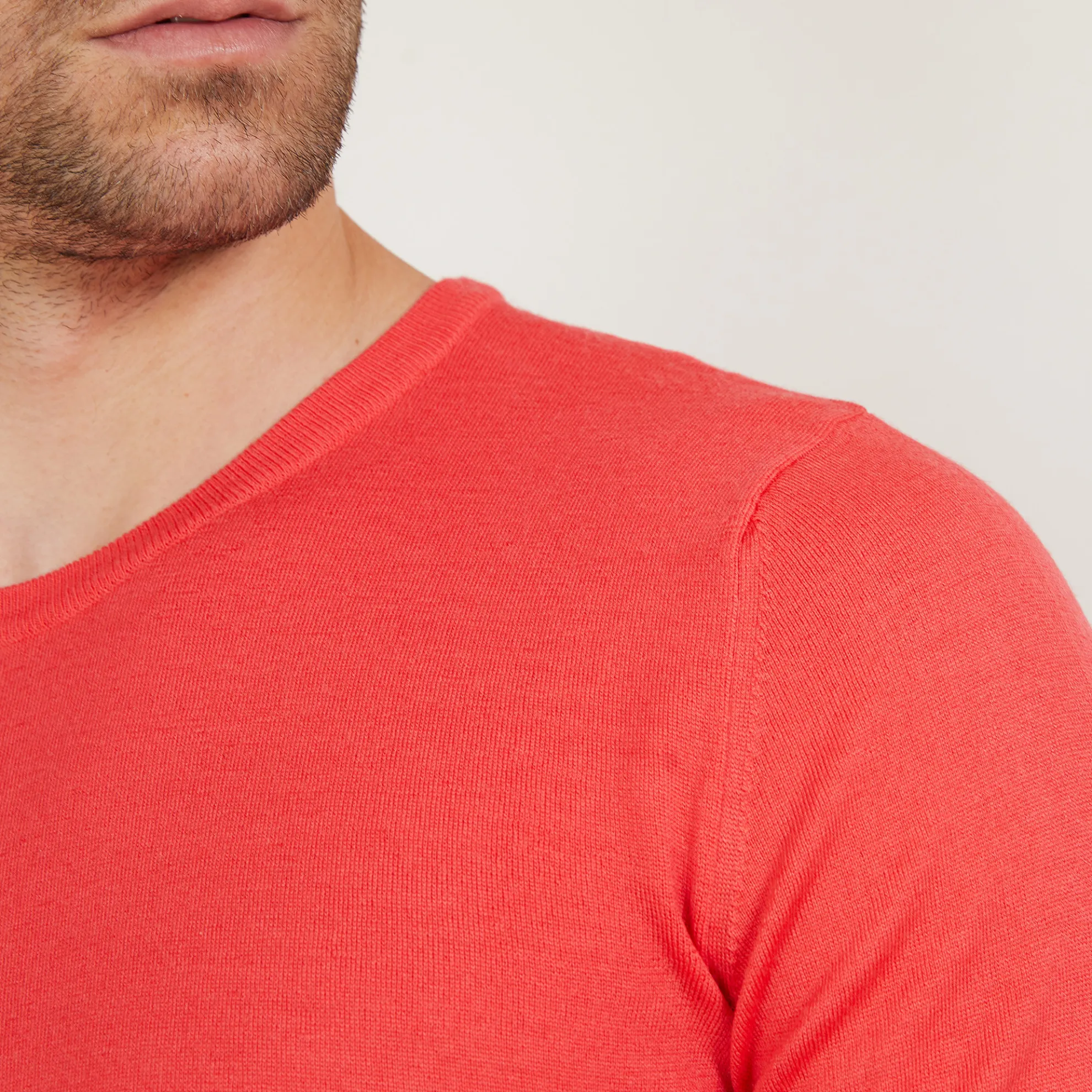 Maison Montagut Pull Ras Du Cou En Laine Merinos - Bertille>Homme Pulls