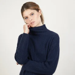 Maison Montagut Robe En Cachemire 4 Fils A Mailles Torsadees - Gisele>Femme Robes